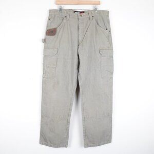 Wrangler Riggs Ripstop Cargo Pants Men's 38x30 Heavyduty Workwear